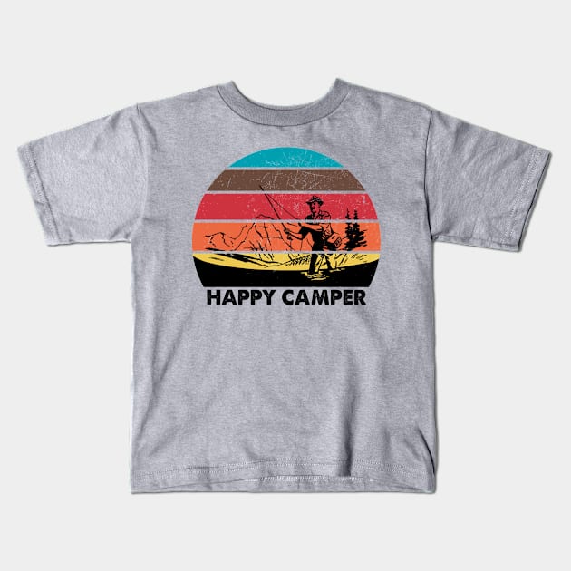 Happy Camper Kids T-Shirt by Okanagan Outpost